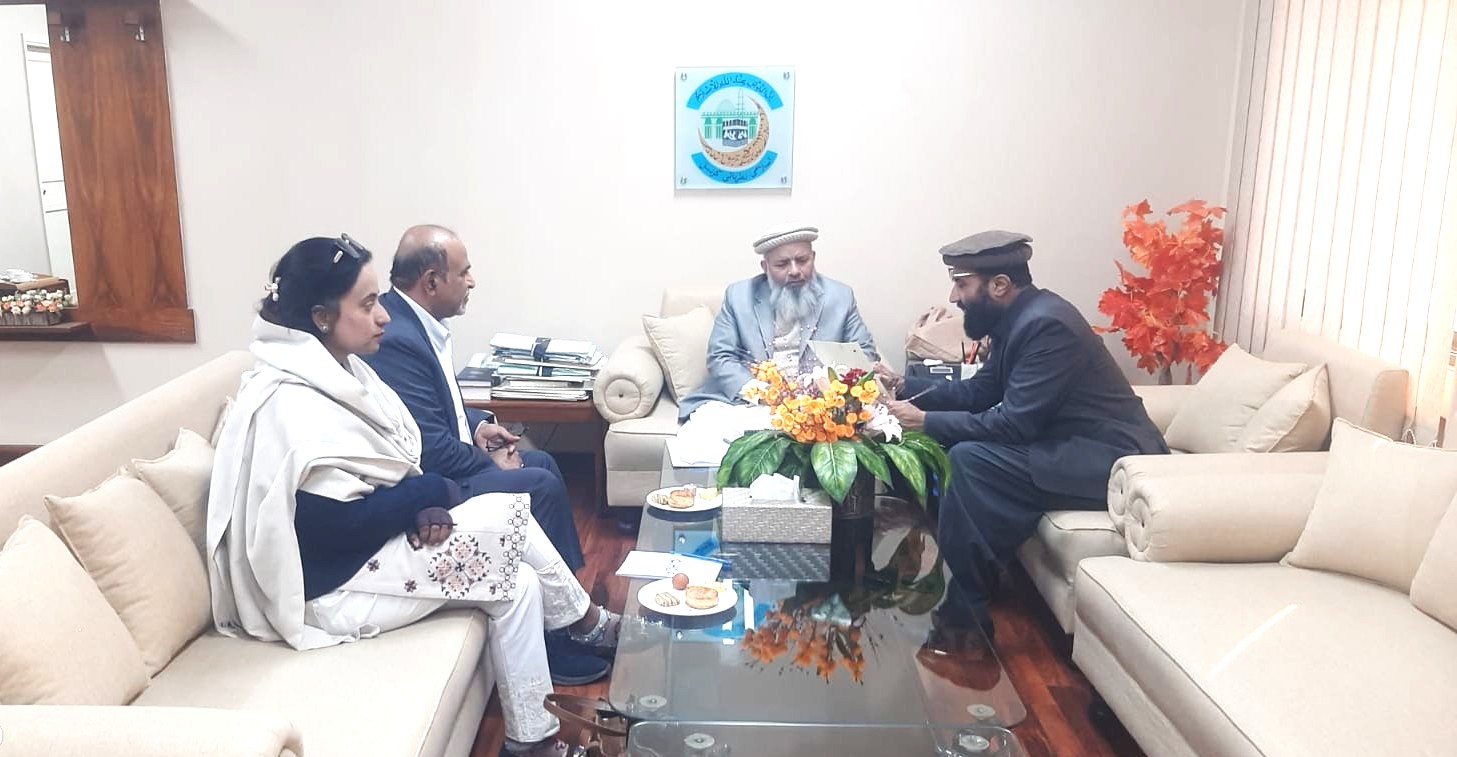 Aurat Foundation had a fruitful meeting with the Chairman Council of Islamic Idealog Dr. Raghib Hussain Naeemi