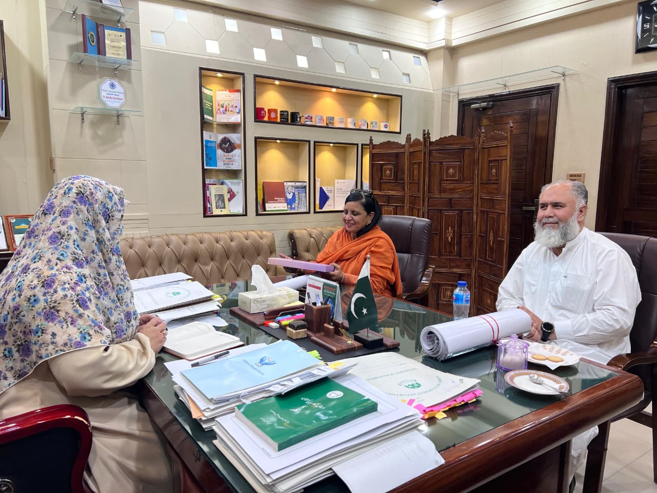Meeting with Dr. Rubaba Khan Buledi, Advisor to the Chief Minister, Women Development Department, Government of Balochistan