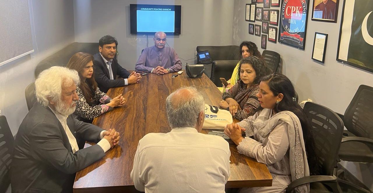 Meeting of Aurat Foundation with Mr. Murad Ali Soni, Head of Community Policing Karachi