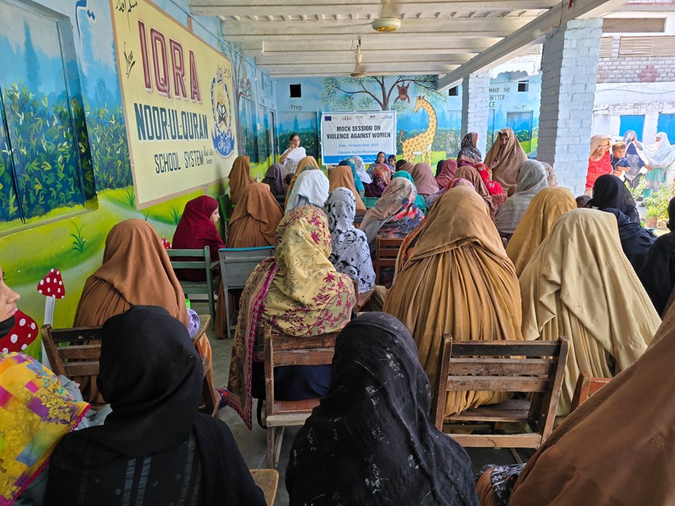 Mock session at Hassan Garhi, Peshawar