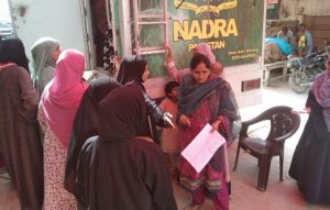 NIC Registration and Civic Voter Education in Target Districts of Sindh