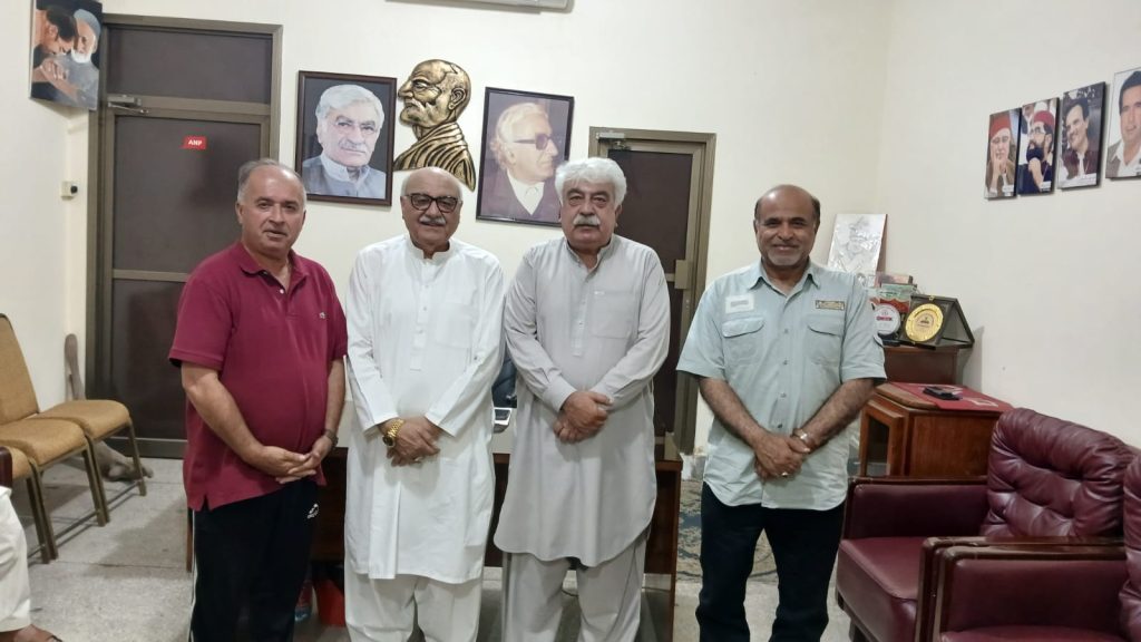 Aurat Foundation's Meeting with ANP Leaders