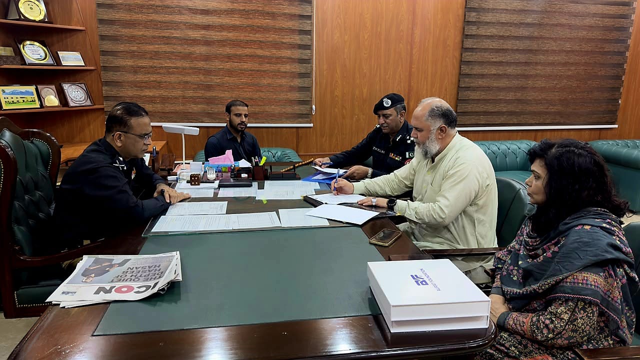 Memorandum of Understanding (MoU) Signed Between Inspectorate General of Prisons, Government of Balochistan and Aurat Foundation