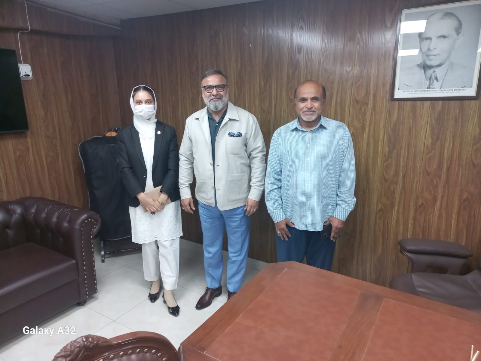 Meeting with Senator Amir Waliuddin Chishti, Chairman, Senate Standing Committee on National Health Services, Regulations and Coordination