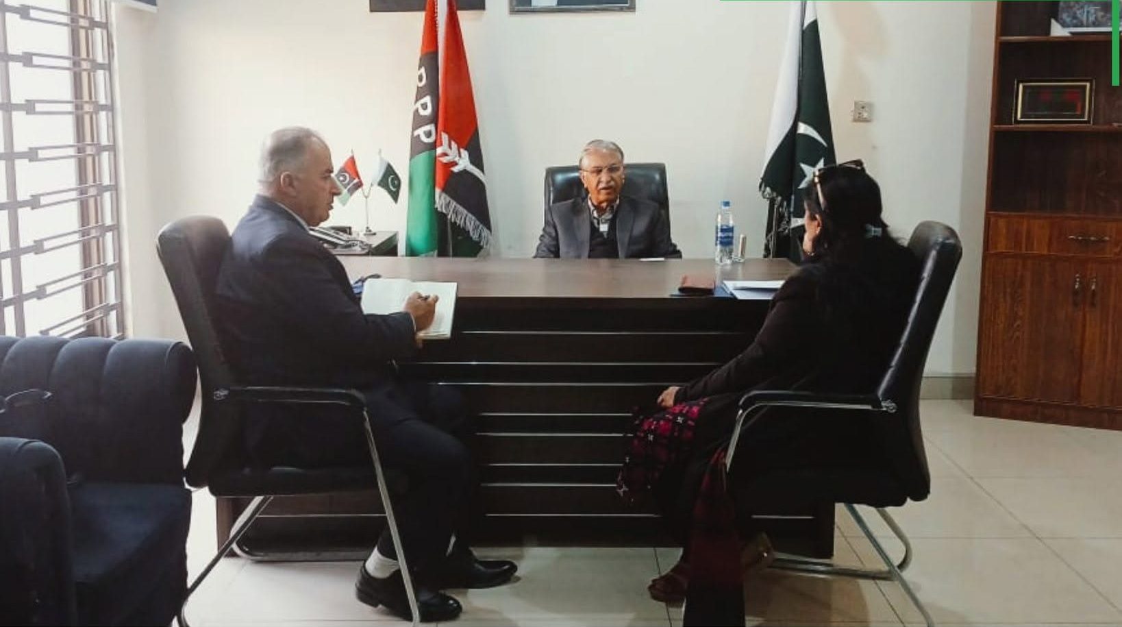 AF Team Meets Pakistan People’s Party Leadership to Advance Gender Equality and Social Inclusion in Political Parties