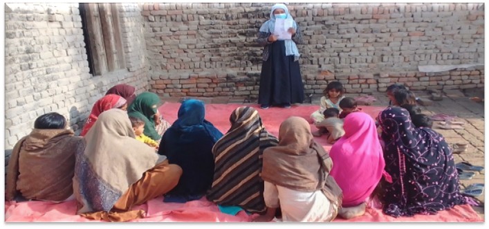 PLEDGE Project Engages Women and Children in Ghotki Through Community Mobilization Session
