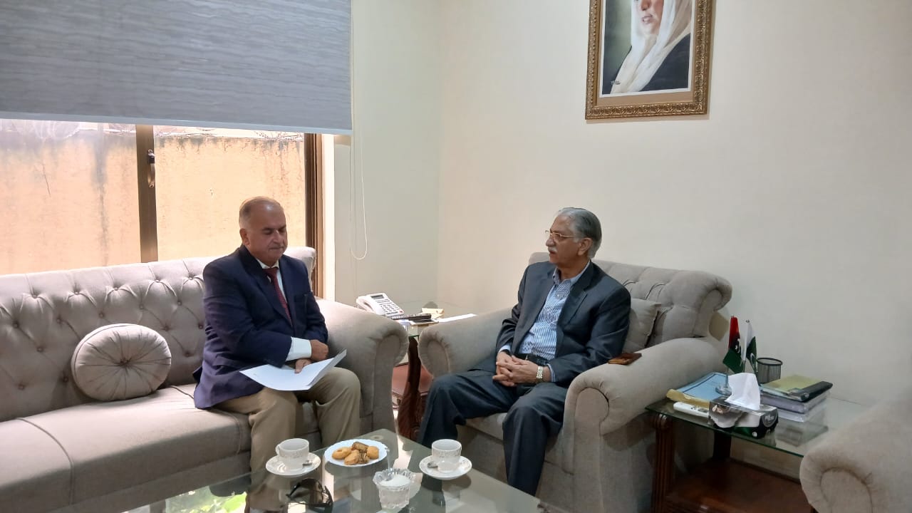 Planning Meeting held with Mr. Nayyar Bukhari Secretary General, PPPP