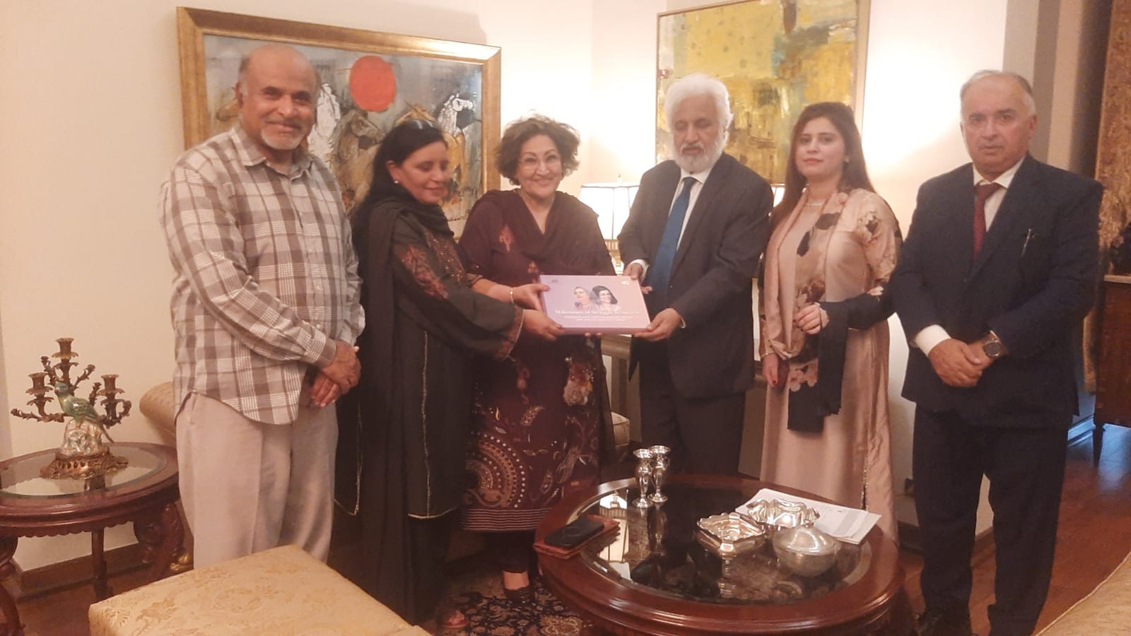 Meeting with MNA Ms. Nuzhat Amir Sadiq on the PLEDGE Programme