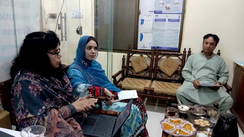 Visit of National Party Representatives to Aurat Foundation Quetta Office