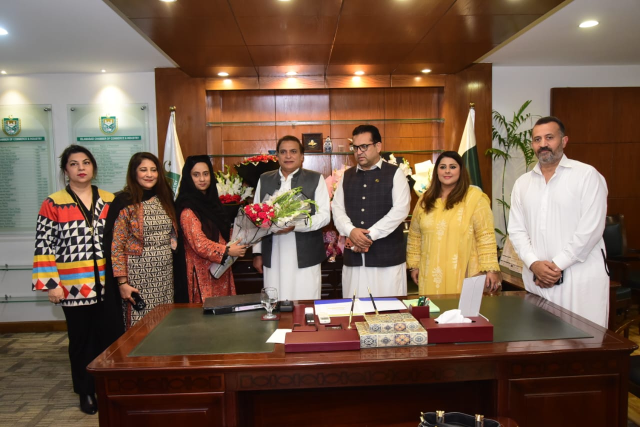 Meeting with Newly selected President of ICCI Mr. Zakria and VP ICCI, Mr Waqas khan.