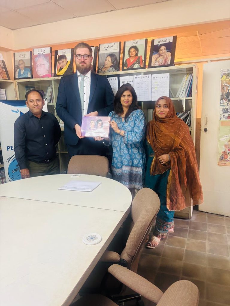 Aurat Foundation Karachi Hosts First Secretary of the EU Delegation to Pakistan for Discussion on Human Rights in Sindh